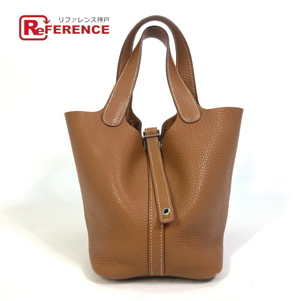 HERMES エルメス ピコタンロックPM トートバッグ ハンドバッグ トリヨンクレマンス レディース ゴールド 【中古】のサムネイル