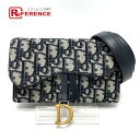 Dior ディオール S5619CTZQ_M928 オブリーク トロッター サドル ベルトポーチ カバン ウエストポーチ ボディバッグ ウエストバッグ レザー/...