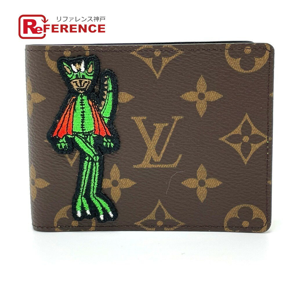 ルイヴィトン 二つ折り財布（男性向け） LOUIS VUITTON ルイヴィトン M80156 アニマルモノグラム ポルトフォイユ スレンダー NM 札入れ 2つ折り財布 モノグラムキャンバス メンズ ブラウン 【新品】