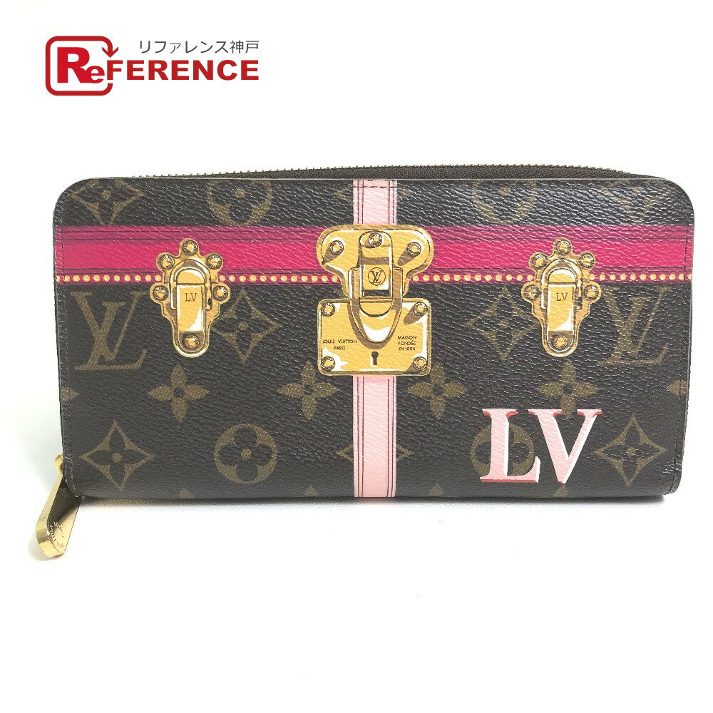 楽天ブランドショップ　リファレンスLOUIS VUITTON ルイヴィトン M62616 モノグラム サマートランク ジッピーウォレット 長財布 モノグラムキャンバス レディース ブラウン 【中古】