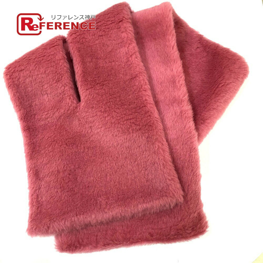 MAX MARA マックスマーラ 45460823 テディベア 大判/ファー ファッション小物 マフラー レディース DUNKELROSE ピンク 新品同様 【中古】のサムネイル