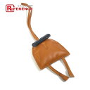 HERMES エルメス キーホルダー プティアッシュ petit h フクロウ カバン チャーム バッグチャーム レザー /バッファローホーン ユニセックス ブ...