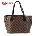 LOUIS VUITTON ルイヴィトン N41359 ダミエ ネヴァーフルPM カバン 肩掛け トートバッグ ダミエキャンバス レディース ブラウン 【中古】