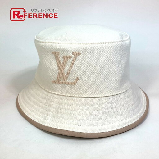 LOUIS VUITTON ルイヴィトン M77575 アパレル ボブ・LV バディー ハット コットン レディース ホワイト 未使用 【中古】 LOUIS VUITTON ルイヴィトン M77575 アパレル ボブ・LV バディー ハット コットン レディース ホワイト 未使用 【中古】