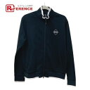 F.C.R.B. エフシーアールビー FCRB-170030 FIELD TRAINING JERSEY BLOUSON フィールド トレーニング ブルゾン セットアップ ジャージ ジャージ メンズ ブラック×ホワイト 【中古】