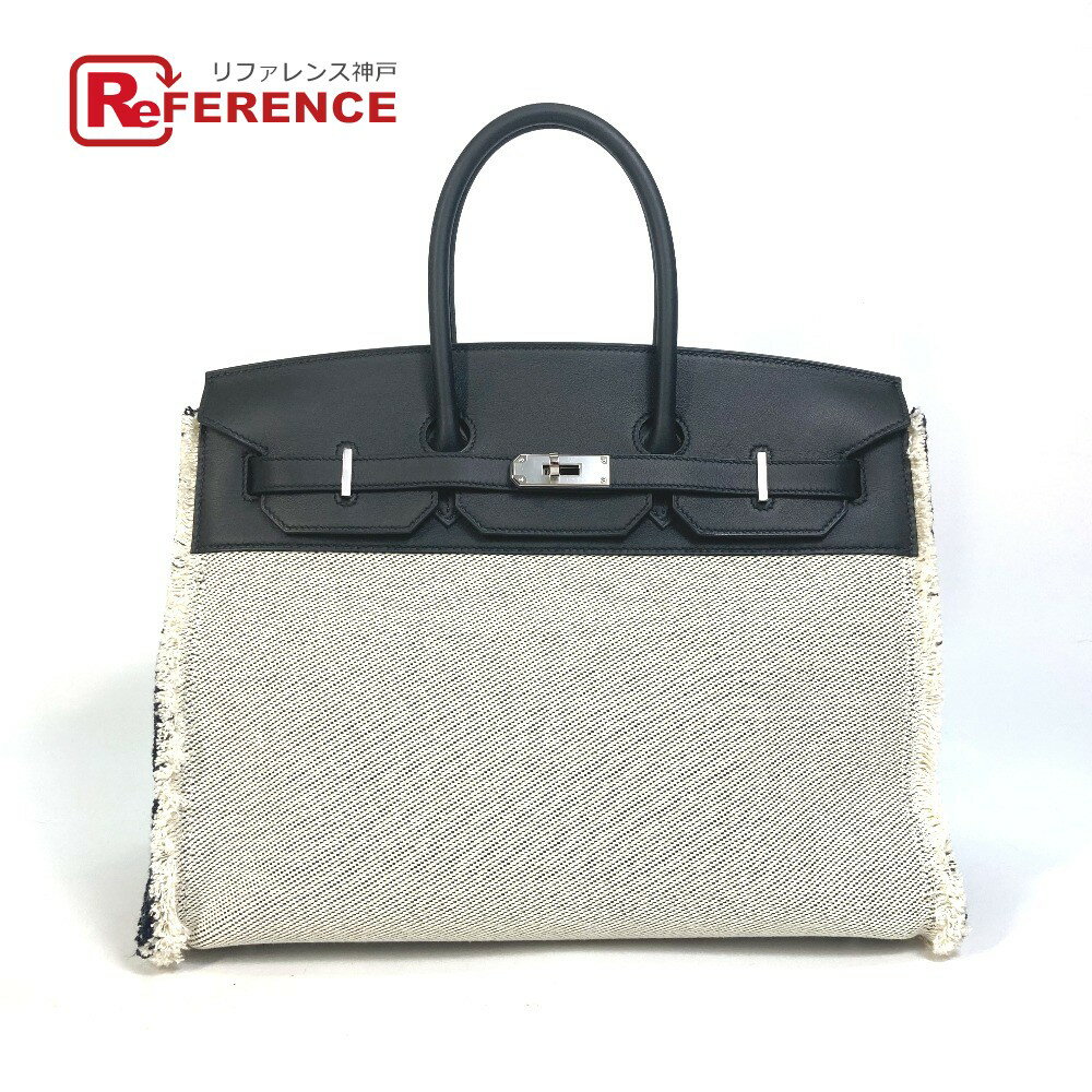 HERMES エルメス バーキン 35 フレイフレイ ハンドバッグ スイフト レディース ブラック 未使用 【中古】のサムネイル