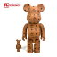 MCM ॷ ȥ ٥֥å BE@RBRICK 100%400% 2Υå ե奢 ͷ ̤ ֥ ץ饹å  ֥饦 ̤ š