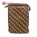 HERMES エルメス ポシェットピローPM 巾着 ポーチ アニョーミロ レディース ブラウン 【中古】