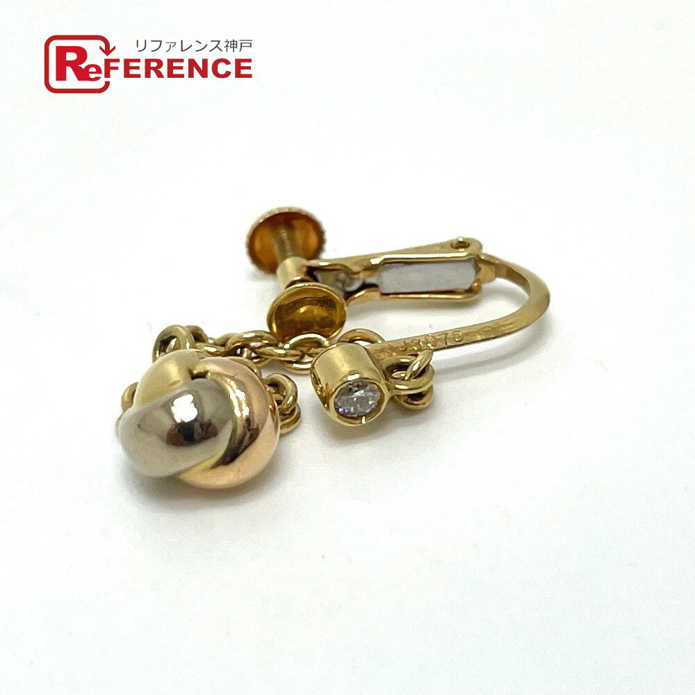 樂天商城 - CARTIER カルティエ トリニティボール 1PD 片耳のみ イヤリング K18YG レディース ゴールド 【中古】