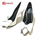 GIUSEPPE ZANOTTI ジュゼッペザノッティ 1I36111 アパレル リボンモチーフ ハイヒール パンプス パテントレザー /合成皮革 レディース ホワイト 【中古】(4)