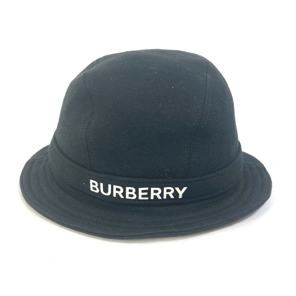 BURBERRY バーバリー 8026928 ハット帽 帽子 ロゴ バケットハット ハット コットン レディース ブラック 中古 reference-11144957 ブランドショップ リファレンス サンプル画像2