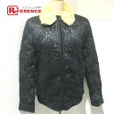 CHANEL シャネル ファー付き 08A ジャケット ブルゾン ポリエステル /Cotton (1149),Microfiber (1865),ABS (12...