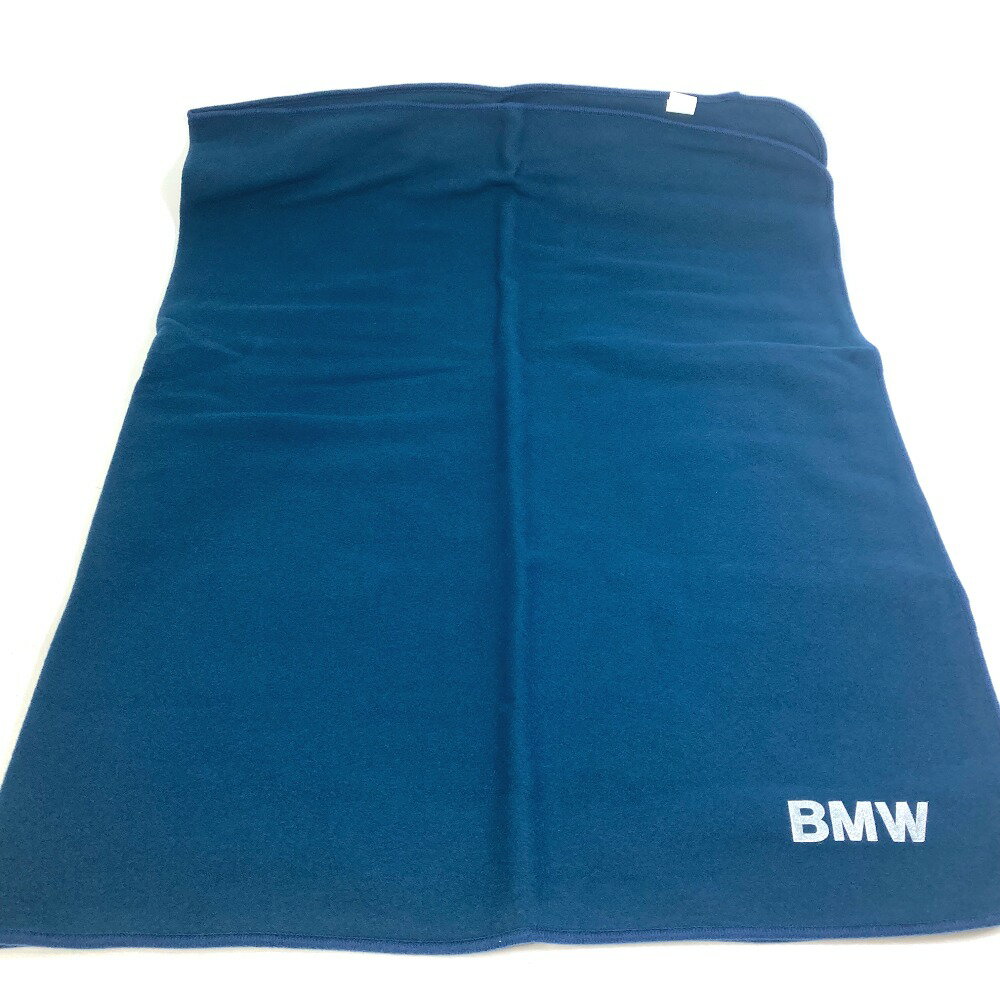BMW ビーエムダブリュー セット商品 ベルト バッグ ブランケット 湯たんぽ カバン ノベルティ5点セット グローブ レザー メンズ ブラック 未使用 【中古】