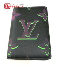 LOUIS VUITTON ルイヴィトン M82372 モノグラム オーガナイザー・ドゥ ポッシュ 定期入れ/ビジネス カードケース カーフレザー メンズ ブラ...