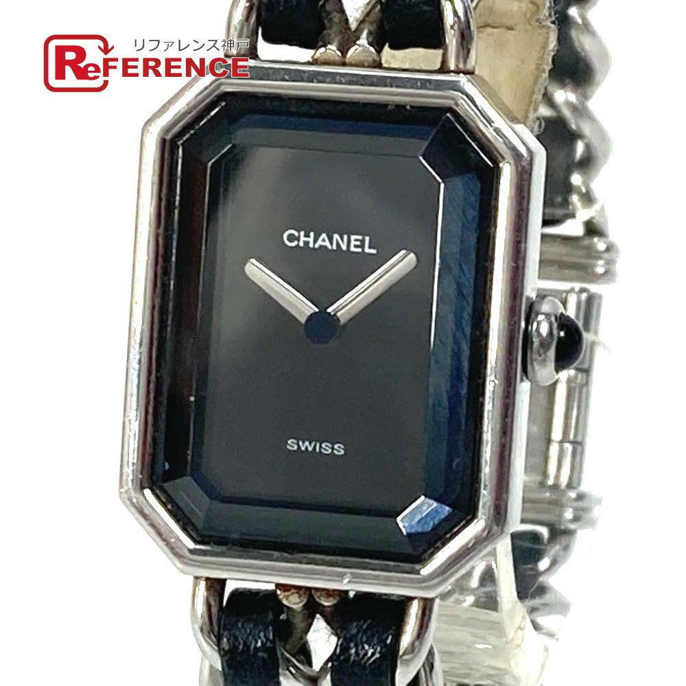 CHANEL シャネル H0451 プルミエール クォーツ 腕時計 SS レディース シルバー/ブラック 【中古】