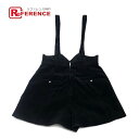 Sretsis スレトシス Dandy Dan shorts オールインワン サロペット レディース ブラック 未使用 【中古】