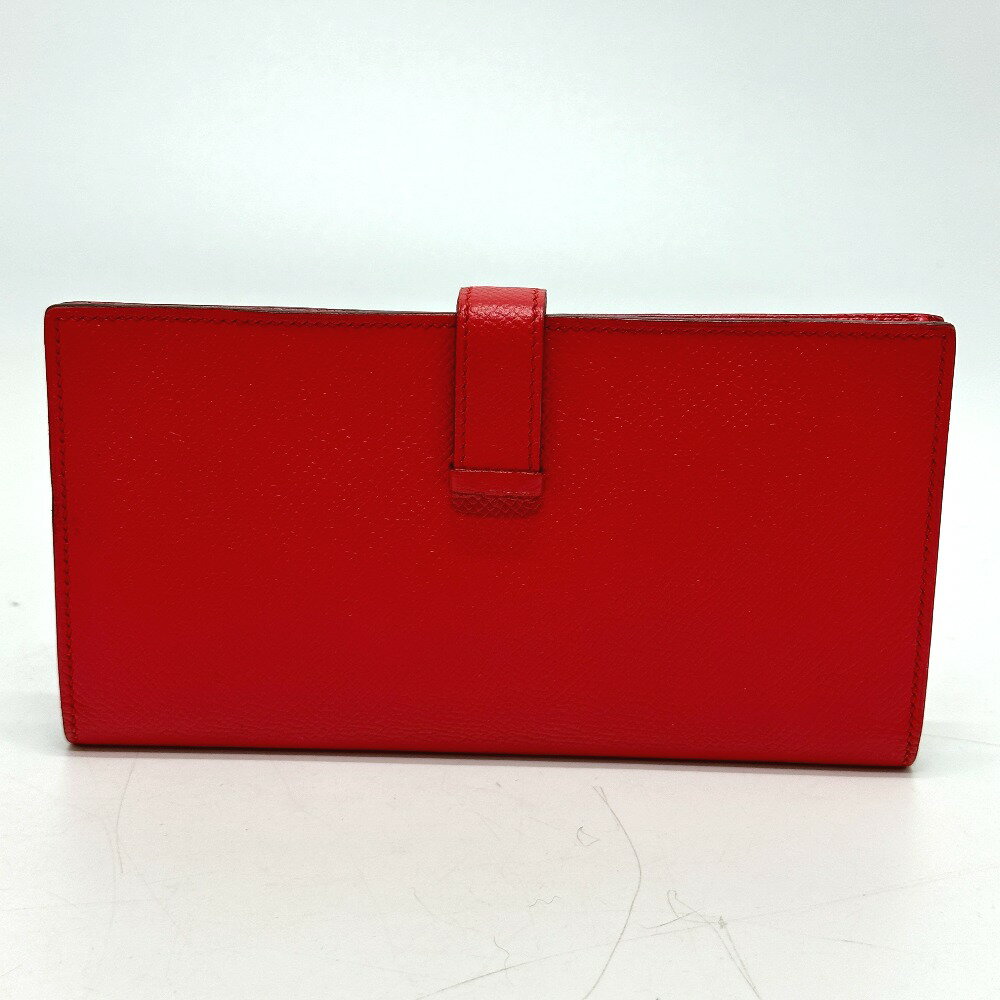 HERMES エルメス H金具 ベアンスフレ 2つ折り ロングウォレット 長財布 エプソン ...