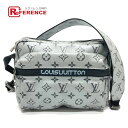 LOUIS VUITTON ルイヴィトン M43859 モノグラムリフレクト メッセンジャーPM カバン ショルダーバッグ モノグラムキャンバス メンズ シルバー 【中古】