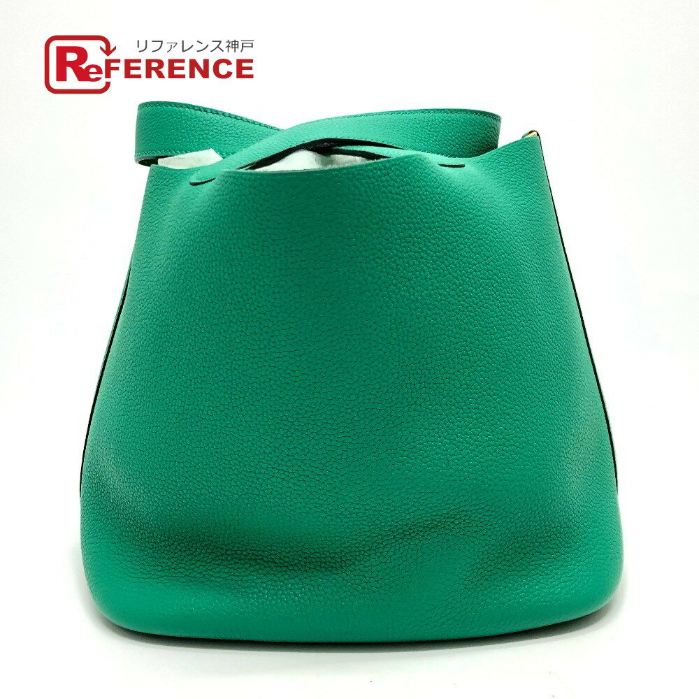 HERMES エルメス ピコタンロック MM トートバッグ カバン ハンドバッグ トリヨンモーリス レディース ヴェールジェイド グリーン 未使用 【中古】のサムネイル
