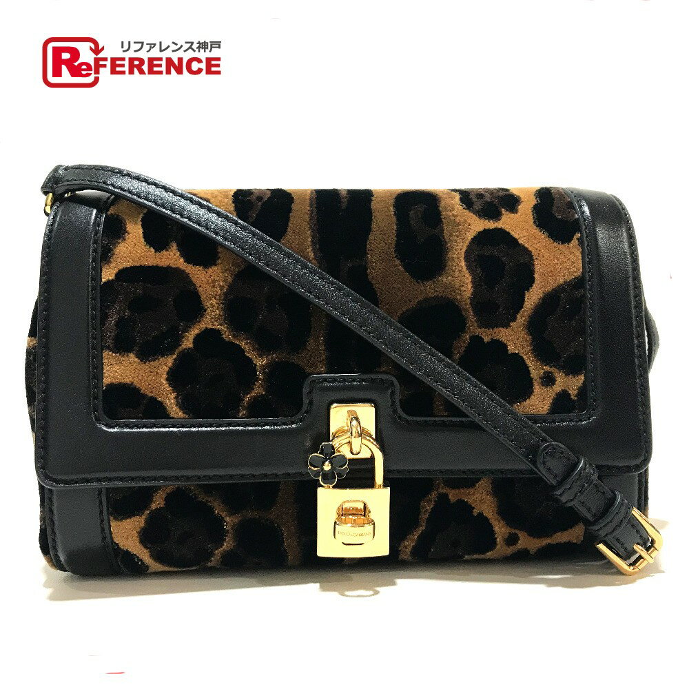 【最終底値】ドルチェ＆ガッバーナ ハンドバッグ ボストンバッグ レオパード Dolce & Gabbana ドルチェ＆ガッバーナ レオパード トートバッグ