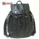 LOUIS VUITTON ルイヴィトン M53413 エピ クリストファーPM バックパック Supreme リュックサック エピレザー メンズ ブラック 【...