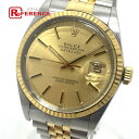 ROLEX ロレックス 16013 デイトジャスト 自動巻き 腕時計 SS/YG メンズ シルバー 【中古】