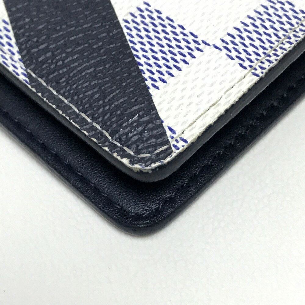 LOUIS VUITTON ルイヴィトン N64007 ダミエ コーストライン アメリカンズカップ ポルトフォイユブラザ 長財布 ダミエアズールキャンバス ユニセックス アズール アズール 【中古】