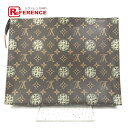 LOUIS VUITTON ルイヴィトン M41513 モノグラム クリストファー ネメス ロープ ポシェット ヴォワヤージュ カバン セカンドバッグ クラッチバッグ モノグラムキャンバス メンズ ブラウン 【中古】