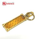 ブランドショップ リファレンスで買える「LOUIS VUITTON ルイヴィトン M68305 モノグラム ポルトクレ マルプリズム キーホルダー 小物 アクセサリー バッグチャーム キーホルダー GP メンズ ゴールド 【中古】」の画像です。価格は13,750円になります。