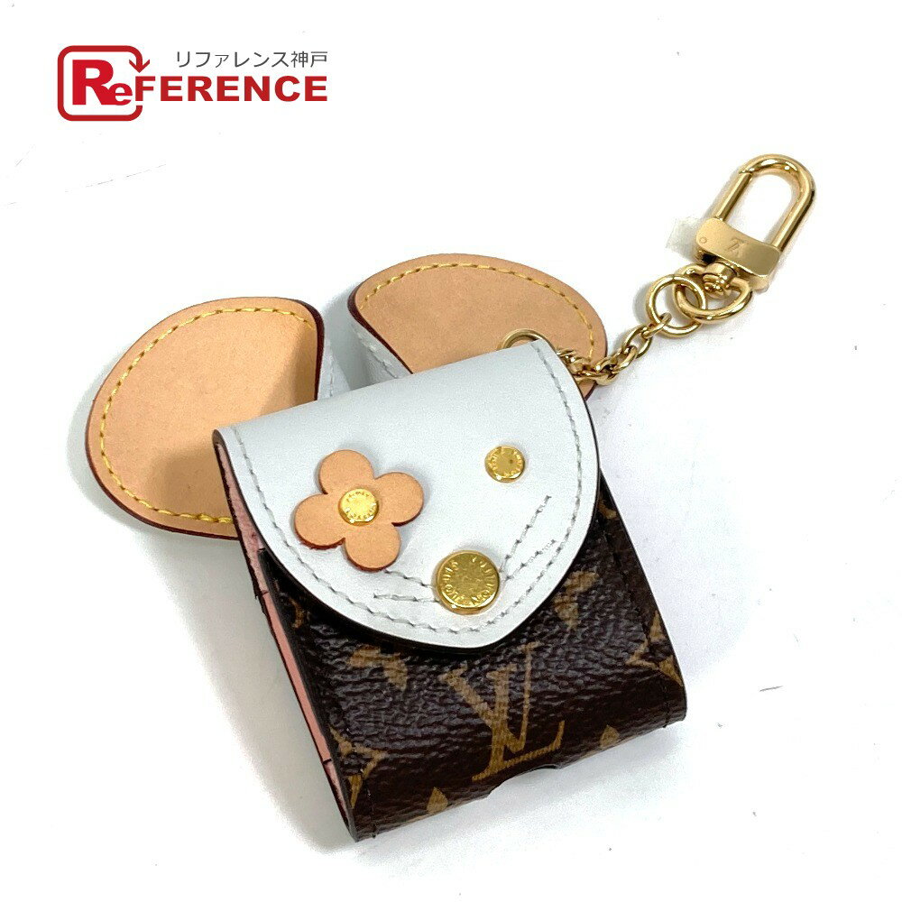 LOUIS VUITTON ルイヴィトン GI0447 ねずみ アニマル エテュイ イヤホン AirPods ケース ネズミ マウス モノグラム イヤフォンケース モノグラムキャンバス /レザー レディース ブラウン 未使用 【中古】のサムネイル