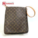 LOUIS VUITTON ルイヴィトン M51256 モノグラム ミュゼット 斜め掛け 肩掛け カバン ショルダーバッグ モノグラムキャンバス レディース ブラウン 【中古】