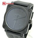 Bell＆Ross ベル＆ロス BR03-92 PHANTOM-R ファントム デイト 自動巻き 腕時計 SS メンズ ブラック 【中古】