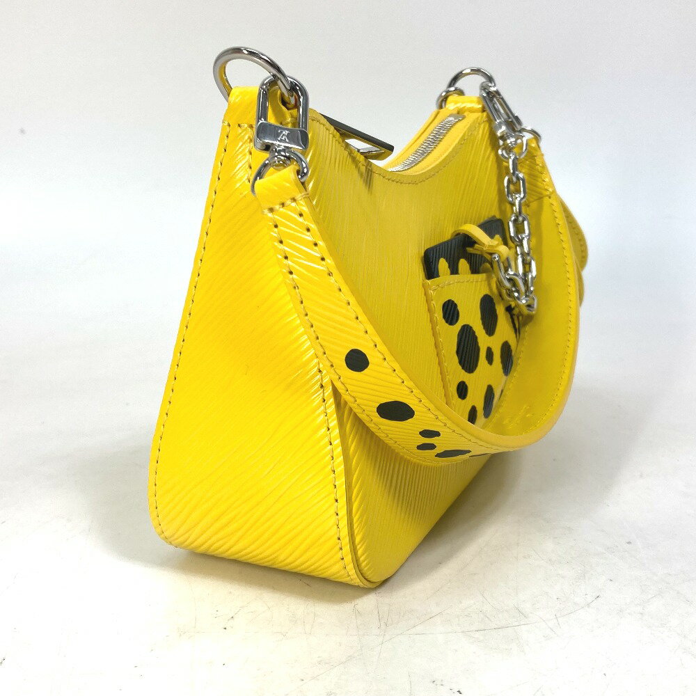 LOUIS VUITTON ルイヴィトン M21702 草間彌生コラボ LVxYK マレリーニ 2WAY カバン ショルダーバッグ 斜め掛け ハンドバッグ エピレザー レディース ジョーヌ イエロー 未使用 【中古】