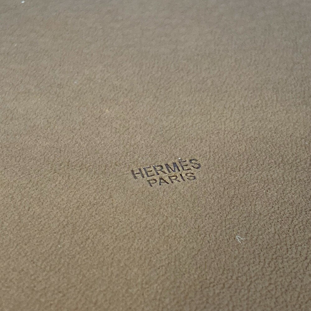 HERMES エルメス インテリア ジュエリートレイ トレイ トレー スクエア ロゴ 小物入れ ウッド /ラッカー レディース ピンク 【中古】