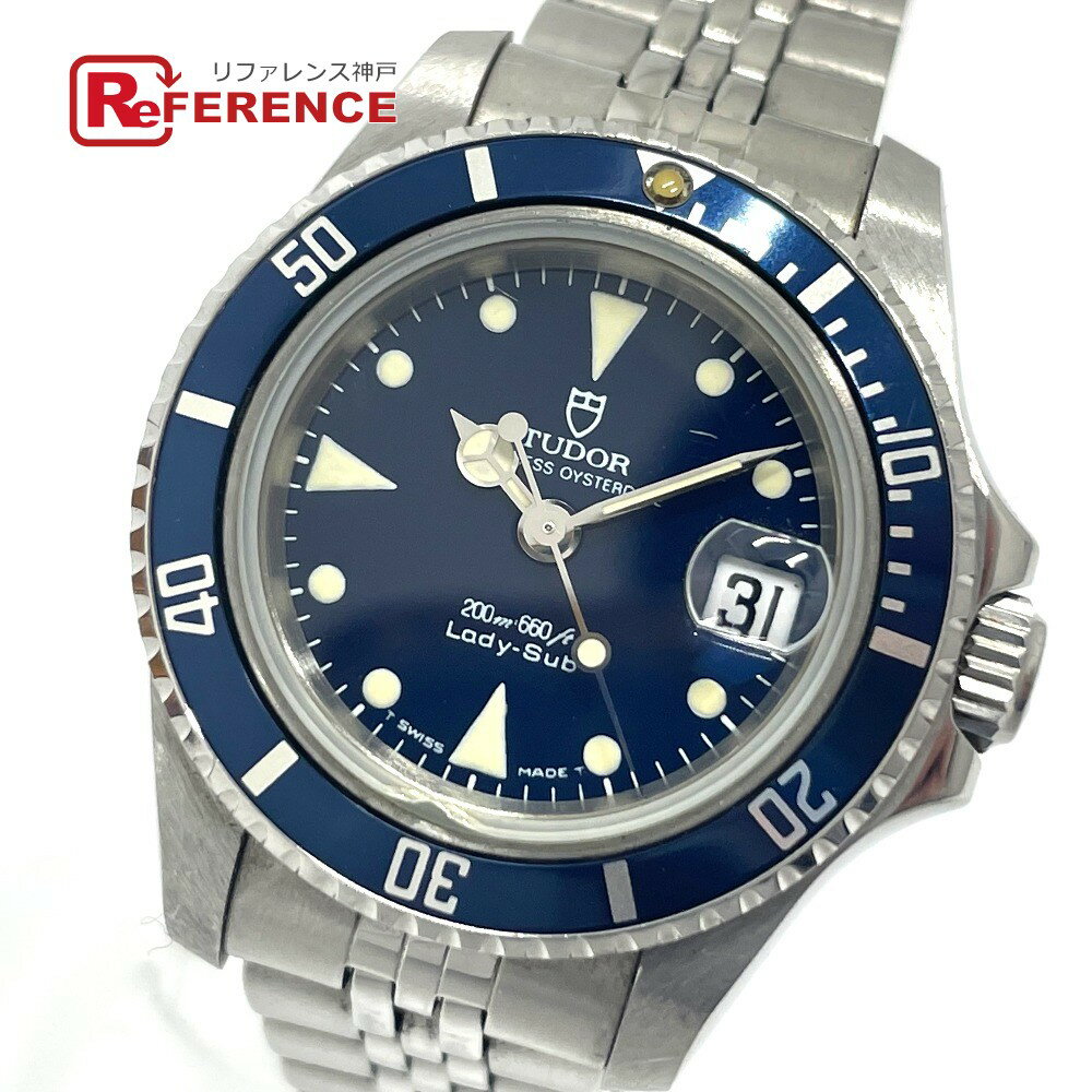 TUDOR チュードル 96090 レディーサブ 自動巻き デイト 腕時計 SS レディース シルバー 【中古】