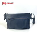 HERMES エルメス ウルトラプラ GM 斜め掛け カバン ショルダーバッグ レザー メンズ ブルーニュイ ネイビー 【中古】