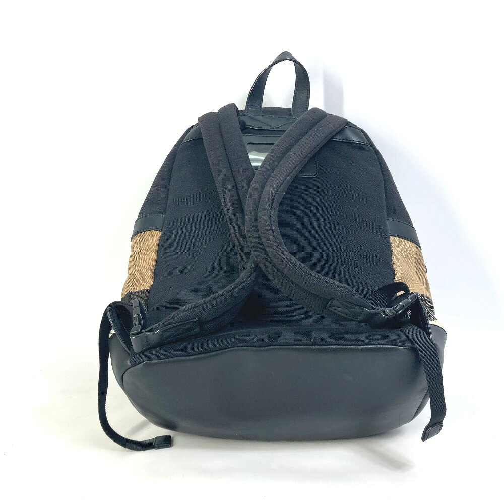 BURBERRY バーバリー 3958527 バックパック メガ チェック柄 カバン リュックサック キャンバス レザー メンズ reference-11148685 ブランドショップ リファレンス サンプル画像2