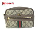 GUCCI グッチ 517076 シェリーライン オフディア OPHIDIA クロスボディバッグ カバン ウエストバッグ GGスプリームキャンバス レディース ...