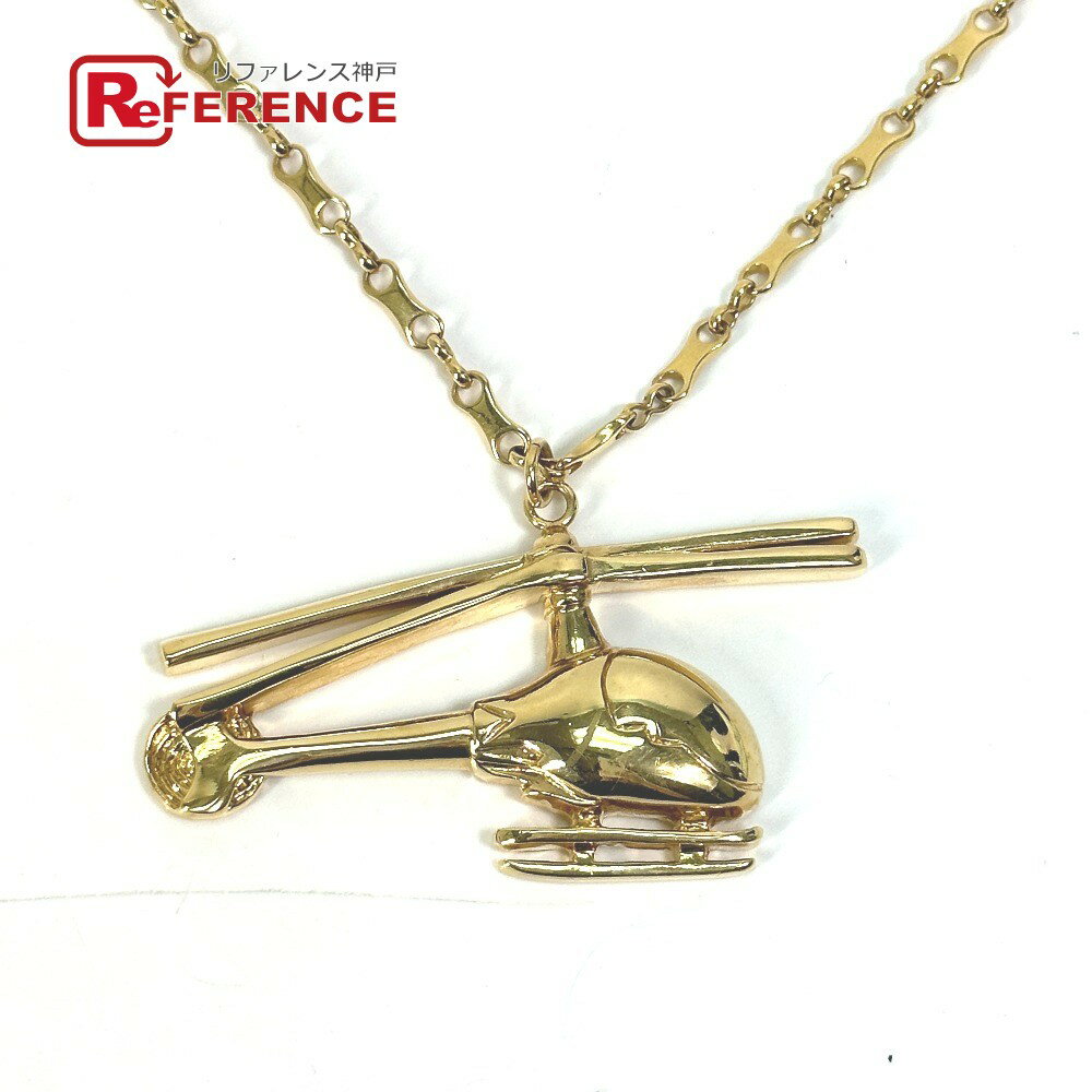 LOUIS VUITTON ルイヴィトン MP0329 アクセサリー ヘリコプター チェーン ネックレス GP レディース ゴ..