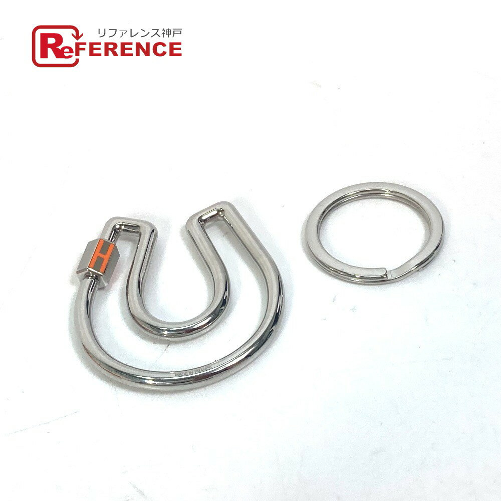 HERMES エルメス Hロゴ チャーム フェ�