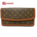 LOUIS VUITTON ルイヴィトン M51812 モノグラム ポシェット ダム PM ポーチ クラッチバッグ モノグラムキャンバス レディース ブラウン ...