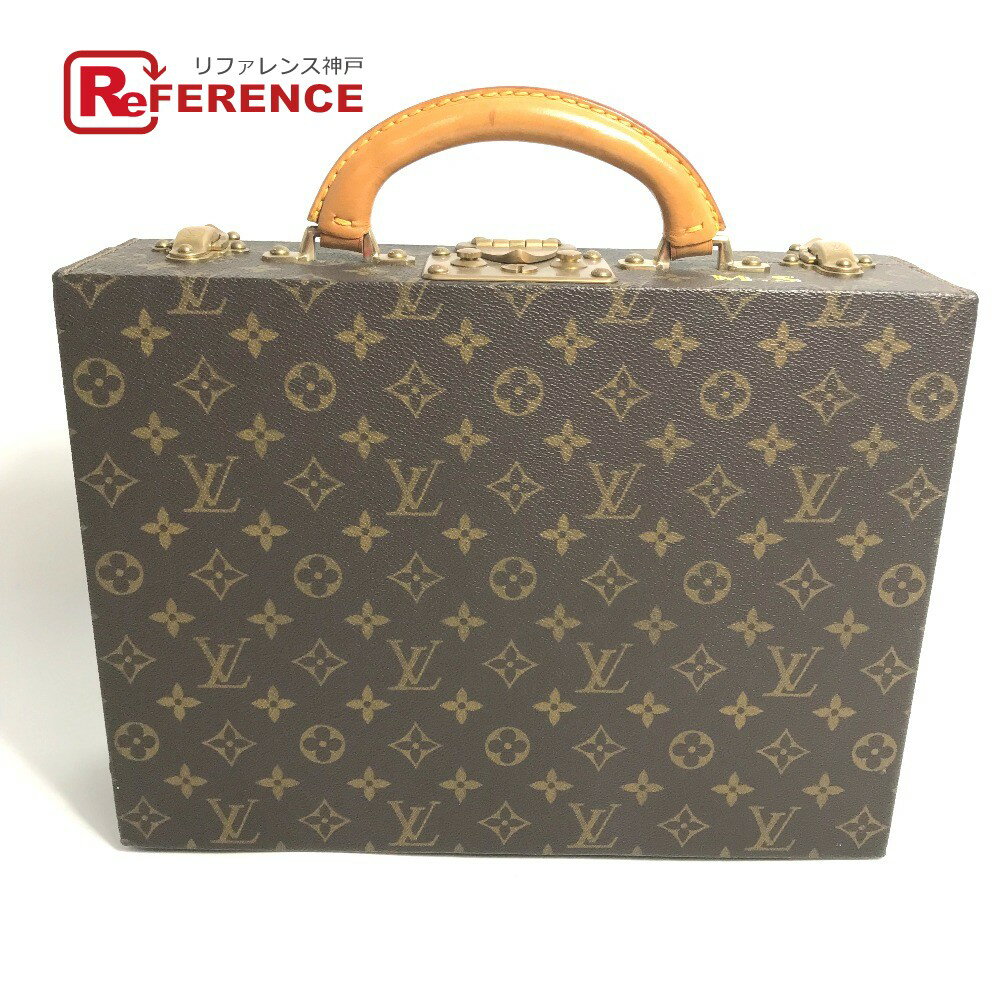 LOUIS VUITTON ルイヴィトン M47120 モノグラム ボックス ボワット・ビジュー ジュエリーケース トランク インテリア アクセサリーケース モノグラムキャンバス レディース ブラウン 【中古】