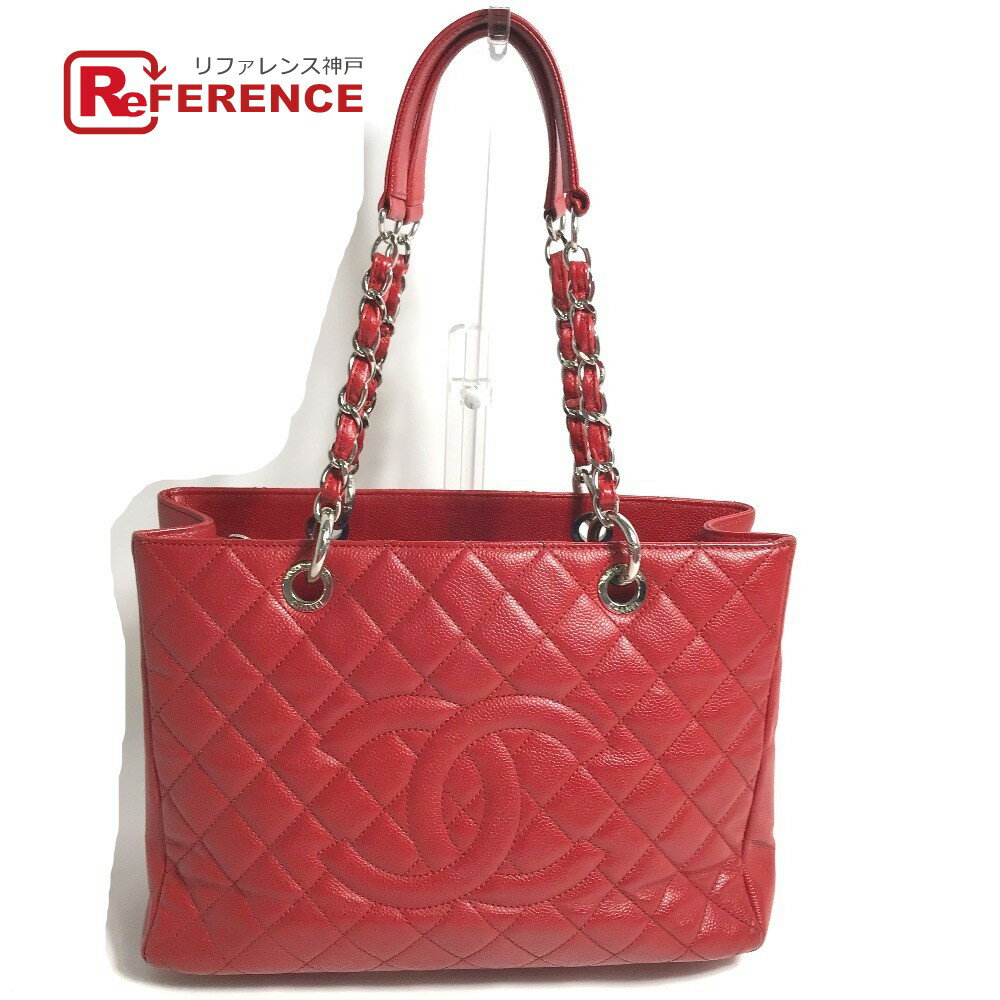 シャネル CHANEL 復刻トート トートバッグ キャビアスキン