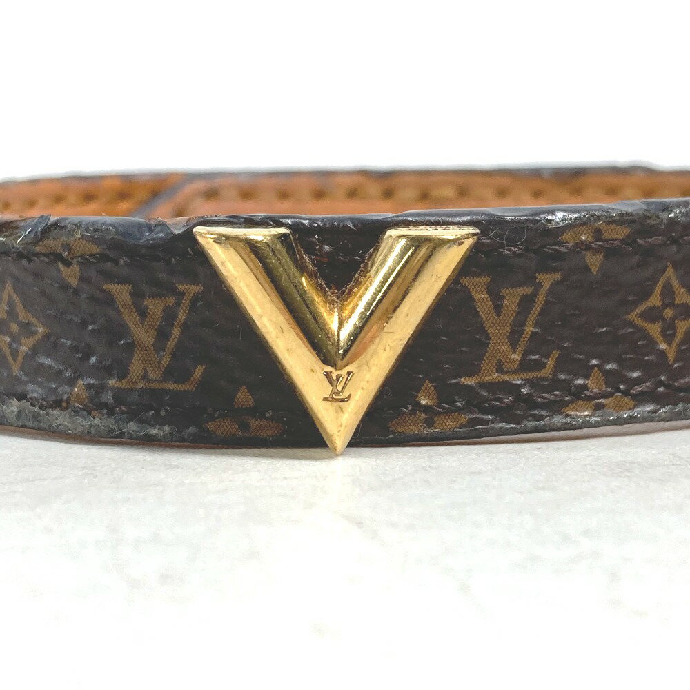 LOUIS VUITTON ルイヴィトン M6042F モノグラム ブレスレット・エセンシャル V バ...