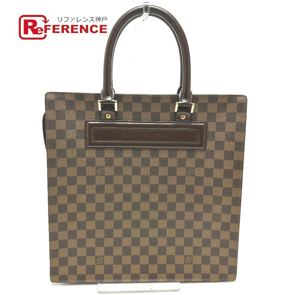 LOUIS VUITTON ルイヴィトン N51146 ダミエ ヴェニスGM ハンドバッグ カバン トートバッグ ダミエキャンバス レディース ブラウン 【中古】