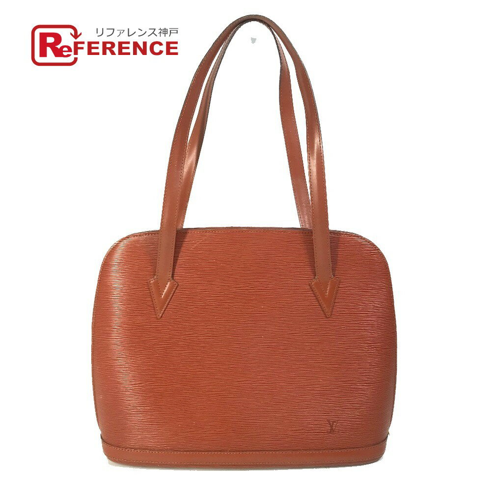 Rakuten - LOUIS VUITTON ルイヴィトン M52283 エピ リュサック 肩掛け ショルダーバッグ エピレザー レディース ブラウン 【中古】