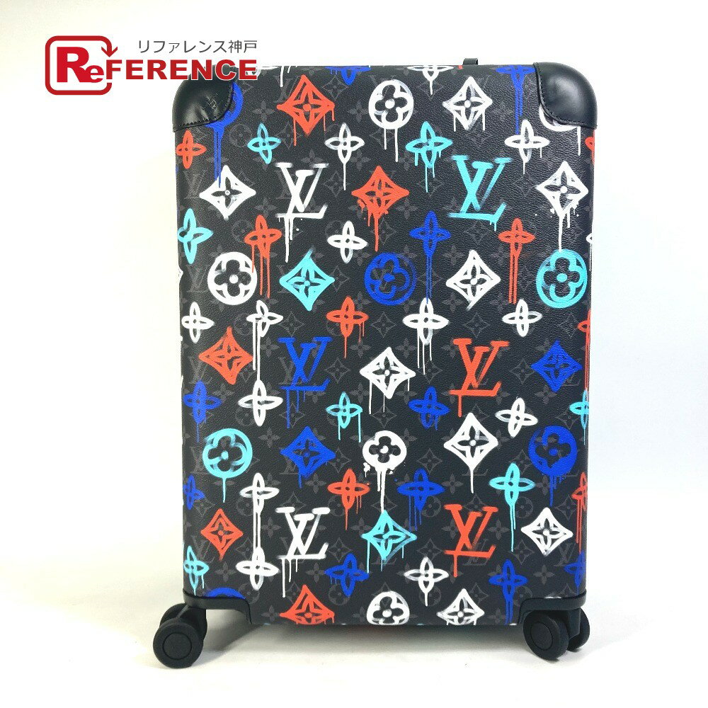 LOUIS VUITTON ルイヴィトン M10095 モノグラムエクリプス スーツケース ホライゾン 55 旅行バッグ トラベルバッグ キャリーバッグ モノグラムエクリプスキャンバス メンズ ブラック 未使用 【中古】のサムネイル