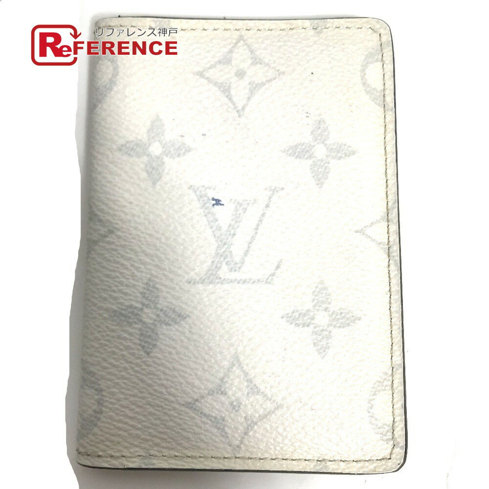 LOUIS VUITTON ルイヴィトン M30315 タイガラマ モノグラム オーガナイザー・ドゥ ポッシュ 2つ折り 名刺入れ パスケース カードケース モノグラムキャンバス ユニセックス ホワイト 【中古】のサムネイル
