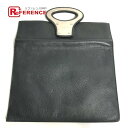 LOUIS VUITTON ルイヴィトン M48811 カバン ポートフォリオ 2WAY ハンドバッグ クラッチバッグ トリヨンレザー メンズ ブラック 【中古...