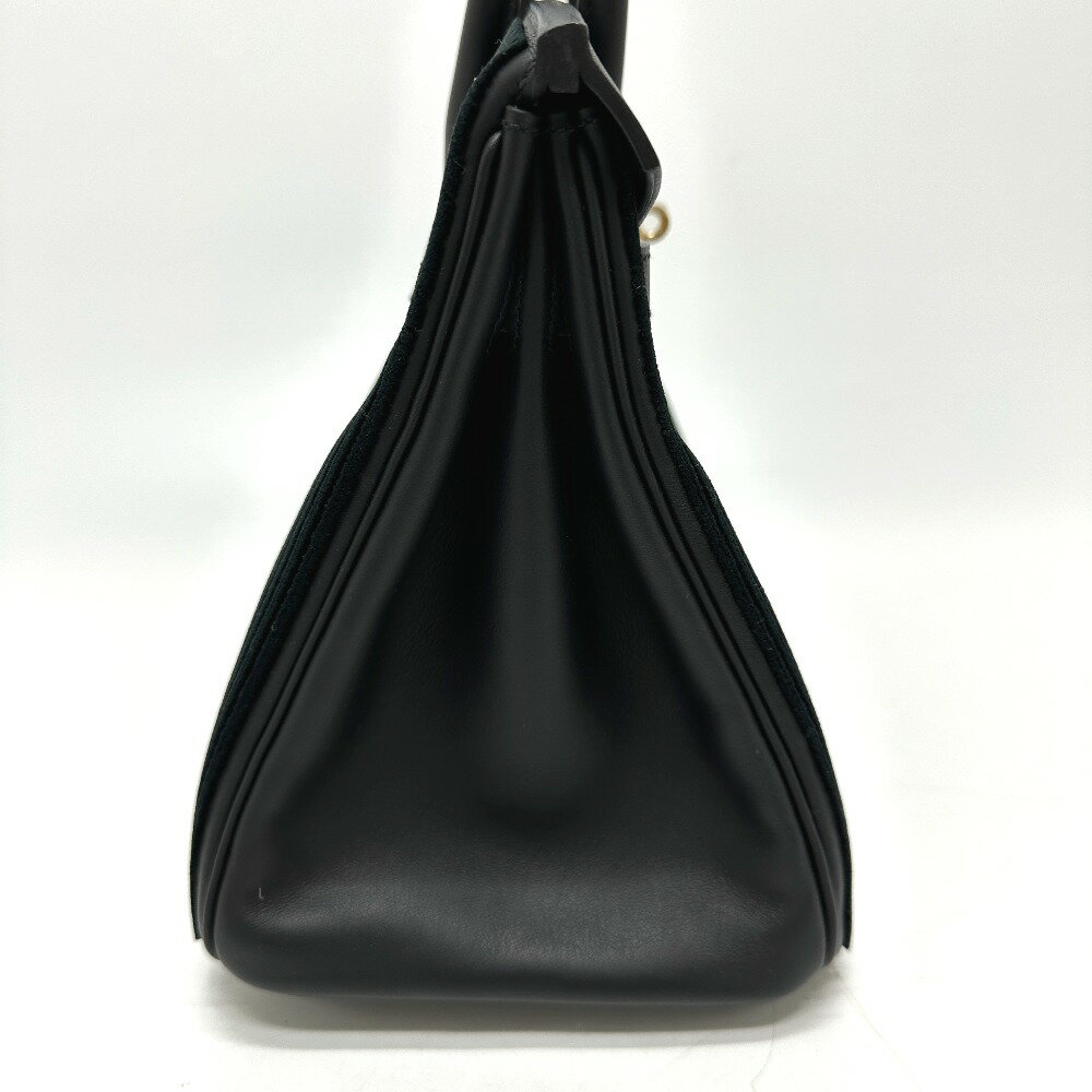 HERMES エルメス バーキン30 コートアコート カバン トートバッグ ハンドバッグ ヴォースイフト レディース ブラック 未使用 【中古】